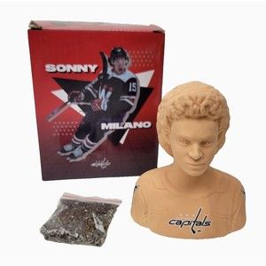 Washington Capitals Sonny Milano Chia Pet SGA 1/11/2024 Capitals Kraken NHL NEW